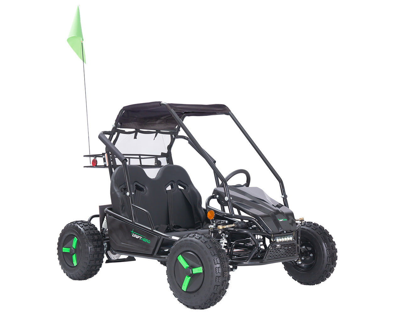 Online 2-Seat Youth Electric Go-Kart – Drift Hero - Main Image