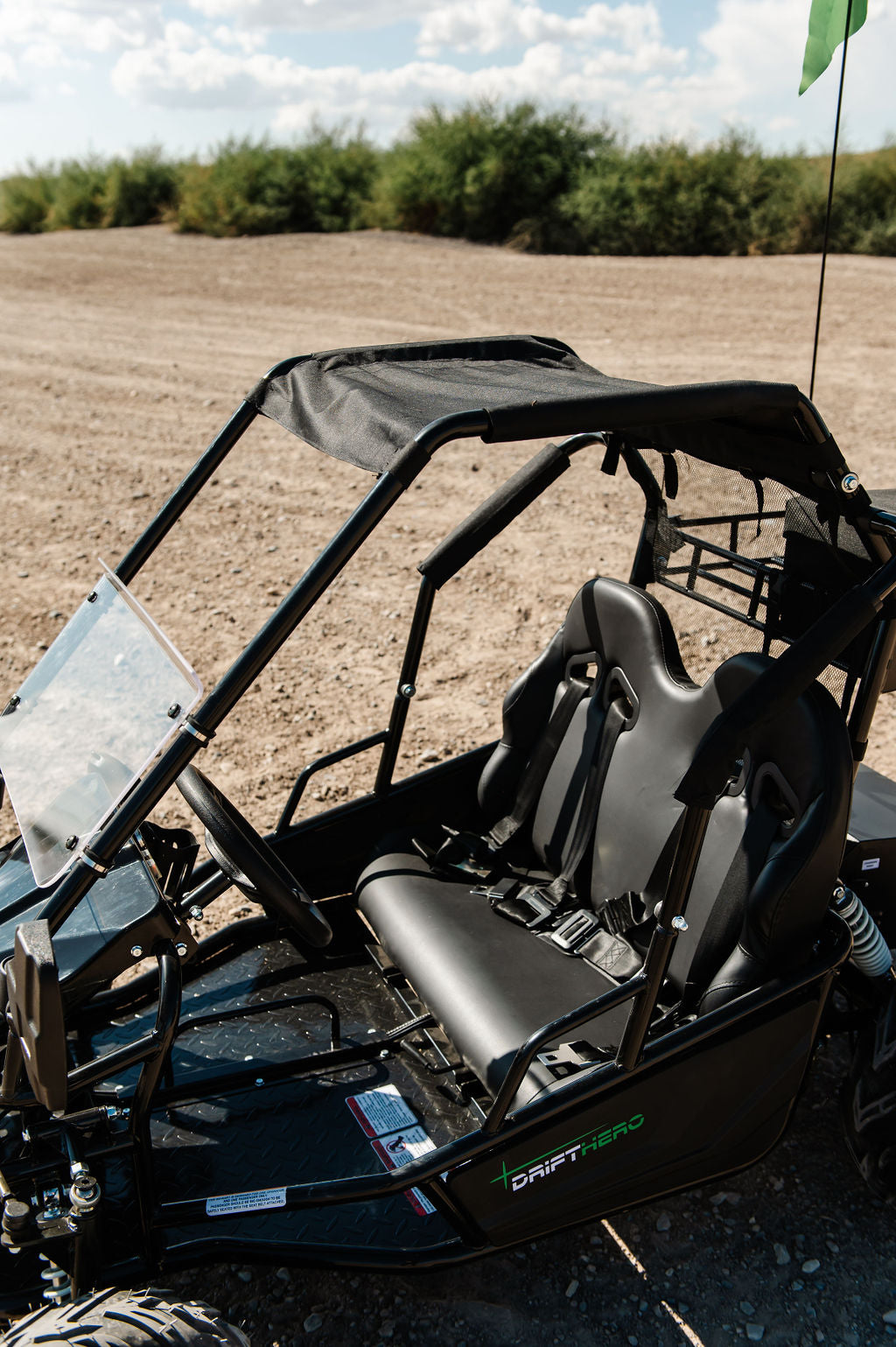 Wind Shield - 2 Seat Go Kart (Gas & EV)