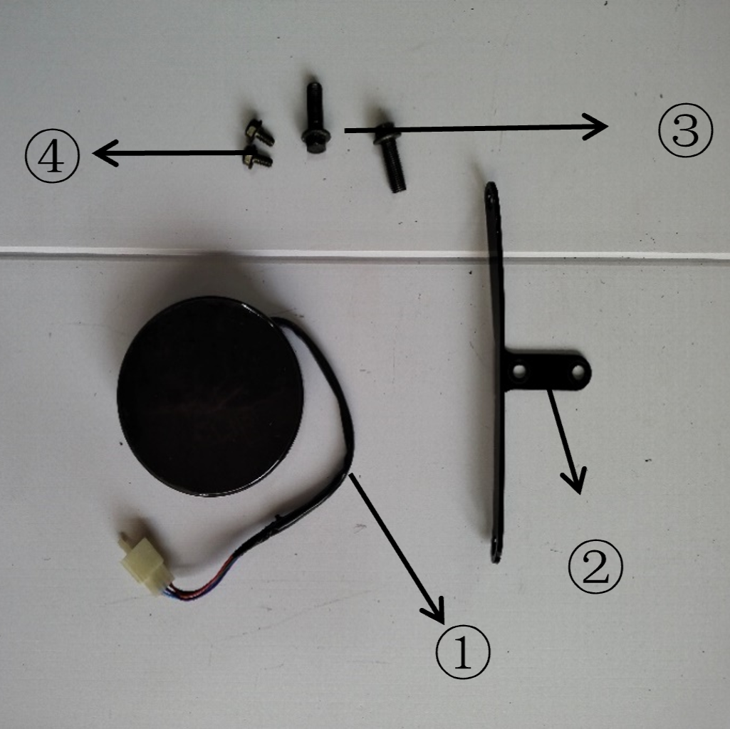 LCD Display Bracket - 1500W Electric Mini Bike