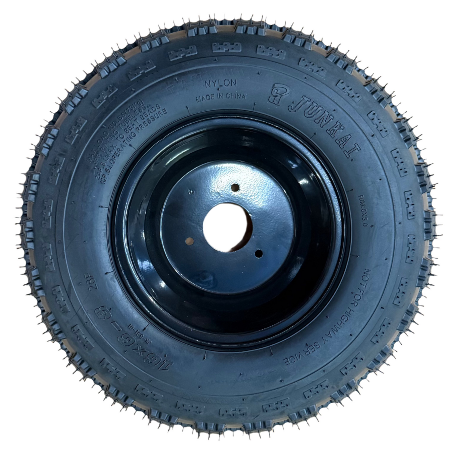 Front Rim / Tire Assembly - 2 Seat Go Kart (Gas & EV)