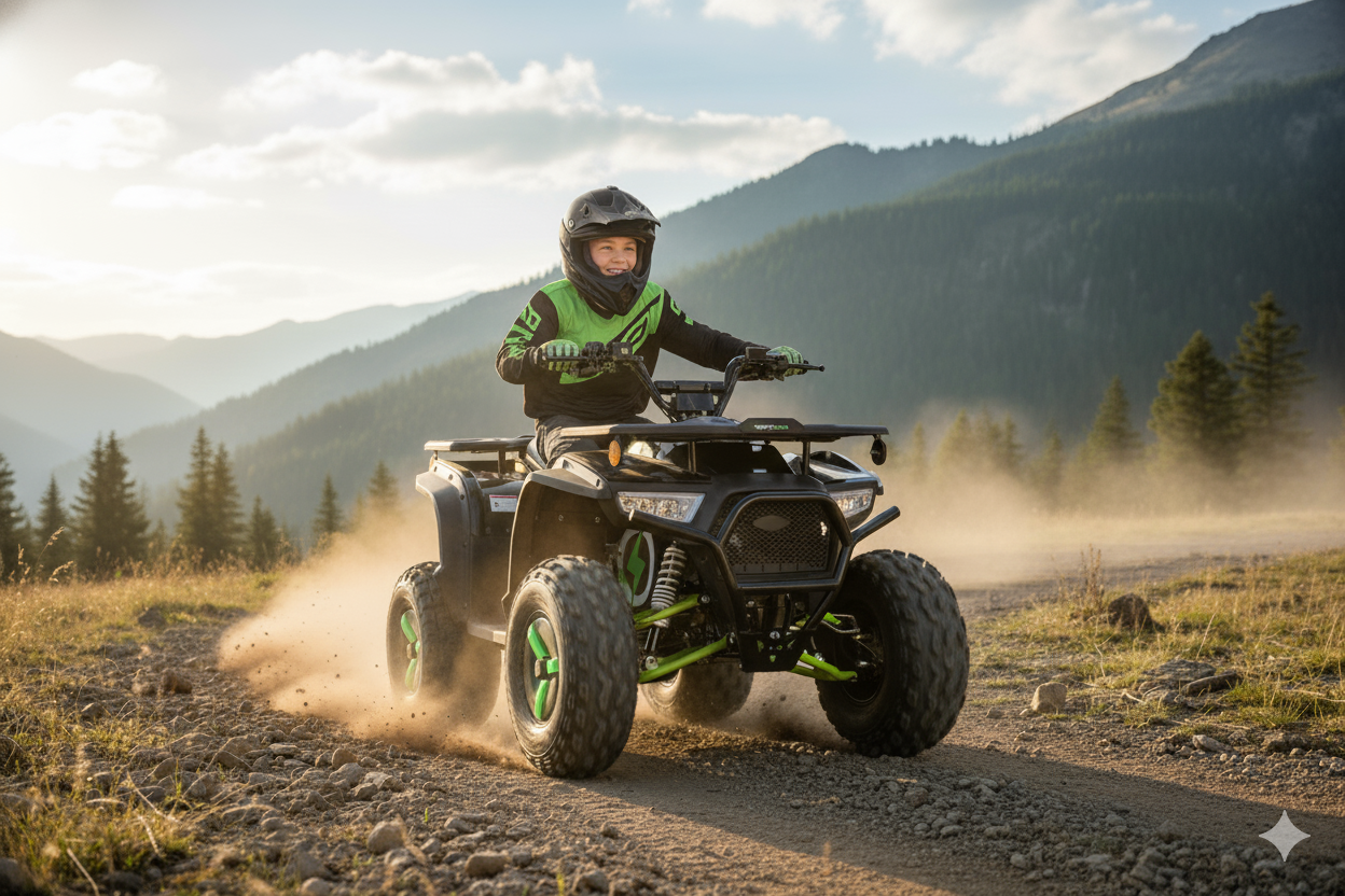 Electric 4 Wheeler - Utility