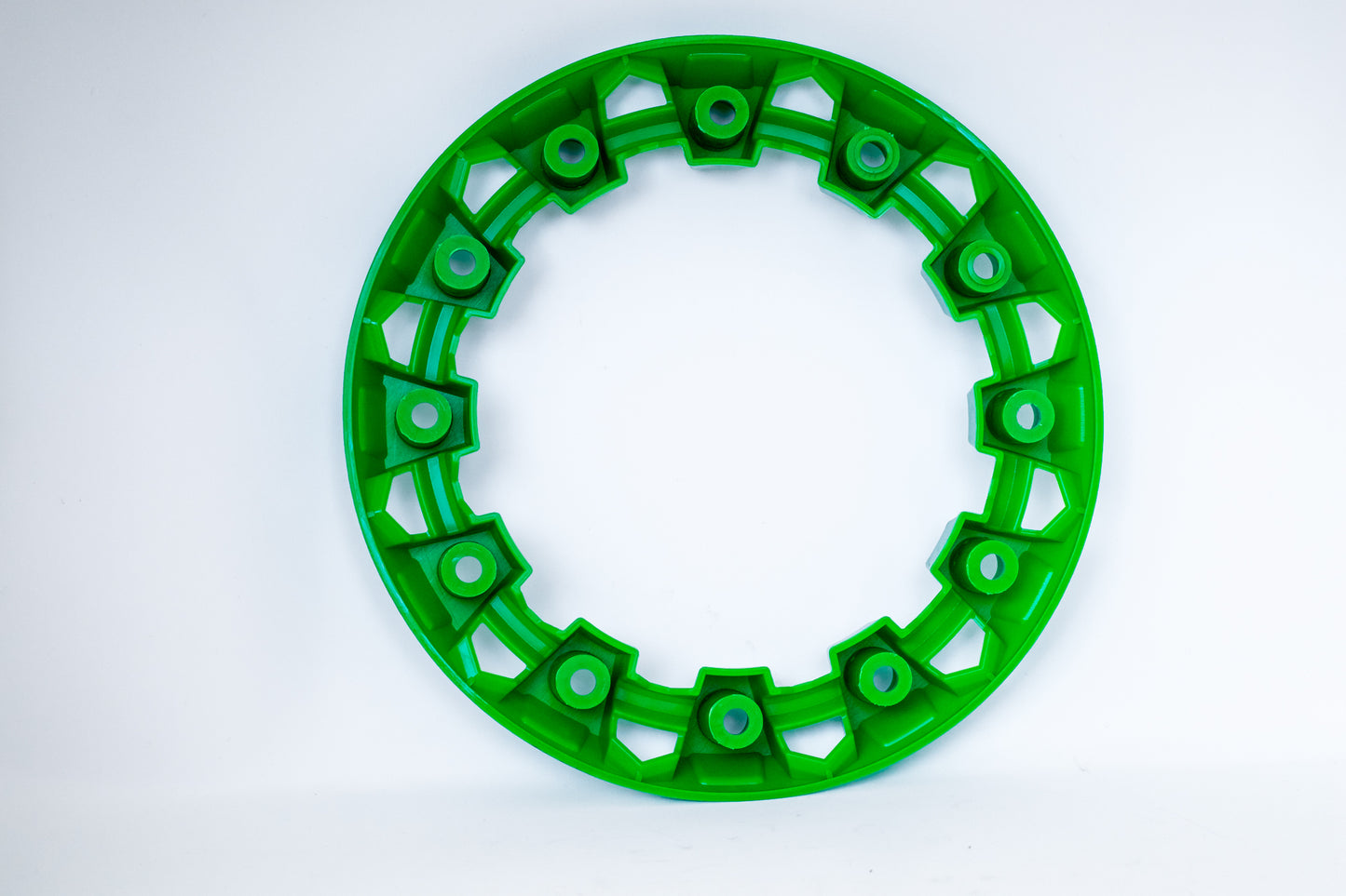 Rear Tire Rim Cover (Green) - 2 Seat Go Kart (Gas & EV)