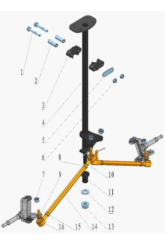 Tie Rod Assembly - ATV Gas (Utility)