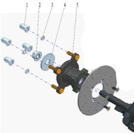 Front Wheel Hub Assembly - ATV Gas (Utility)