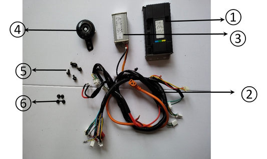 DC Converter - 1500W Electric Mini Bike