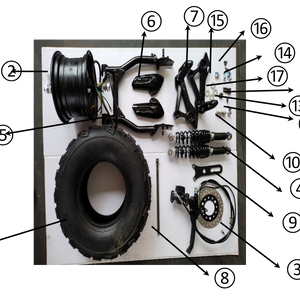 Tire (Front / Rear) - 1500W Electric Mini Bike
