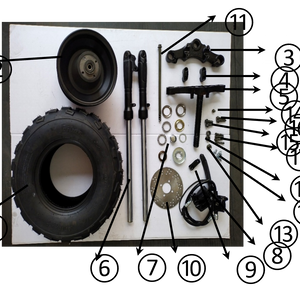 Tire (Front / Rear) - 1500W Electric Mini Bike