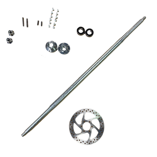 Rear Axel Assembly - 1 Seat Go Kart (EV & Gas)