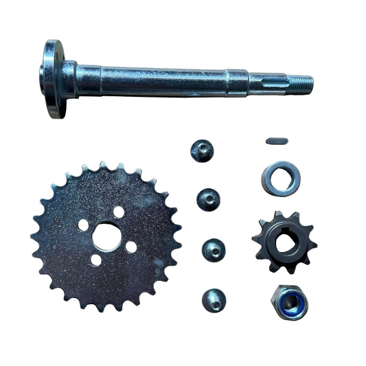 Driven Shaft Assembly - 2 Seat Go Kart (Gas)