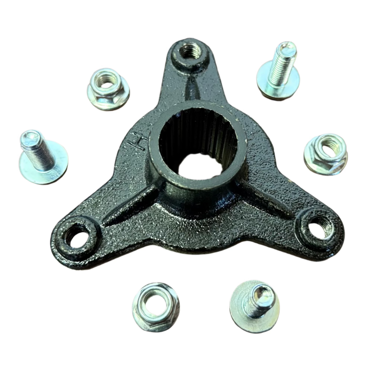 Hub Flange (Rear) - 2 Seat Go Kart (Gas & EV)