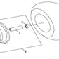 Front Axle Bolt - 212cc Utility Mini Bike