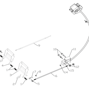 Brake Assembly - 1 Seat Go Kart (Gas & EV)