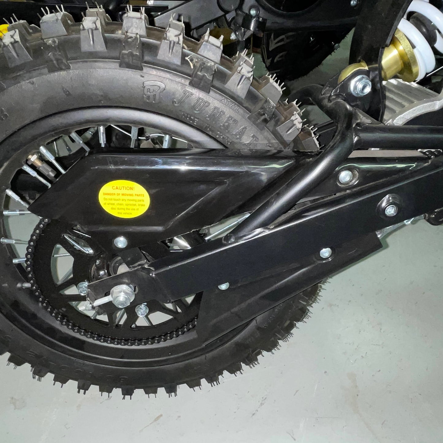 Chain Cover Upper - 1500W & 1000W Dirt Bike