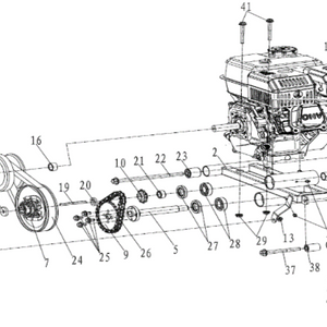 212cc Engine - 2 Seat Gas Go Kart