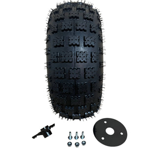 New Rear Wheel & Tire Assembly - 2 Seat Go Kart (Gas & EV)