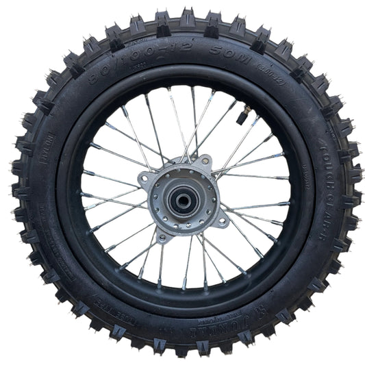 Front Wheel & Tire Assembly - EV Dirt Bike (1600W & 2500W)