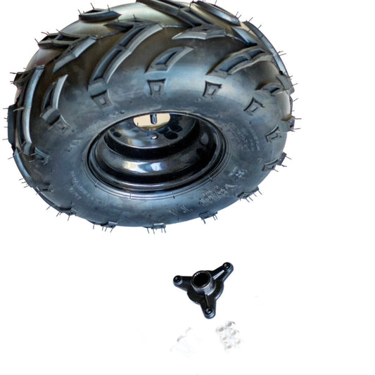 Rear Passenger Side Tire Assembly - 2 Seat Go Kart (EV)