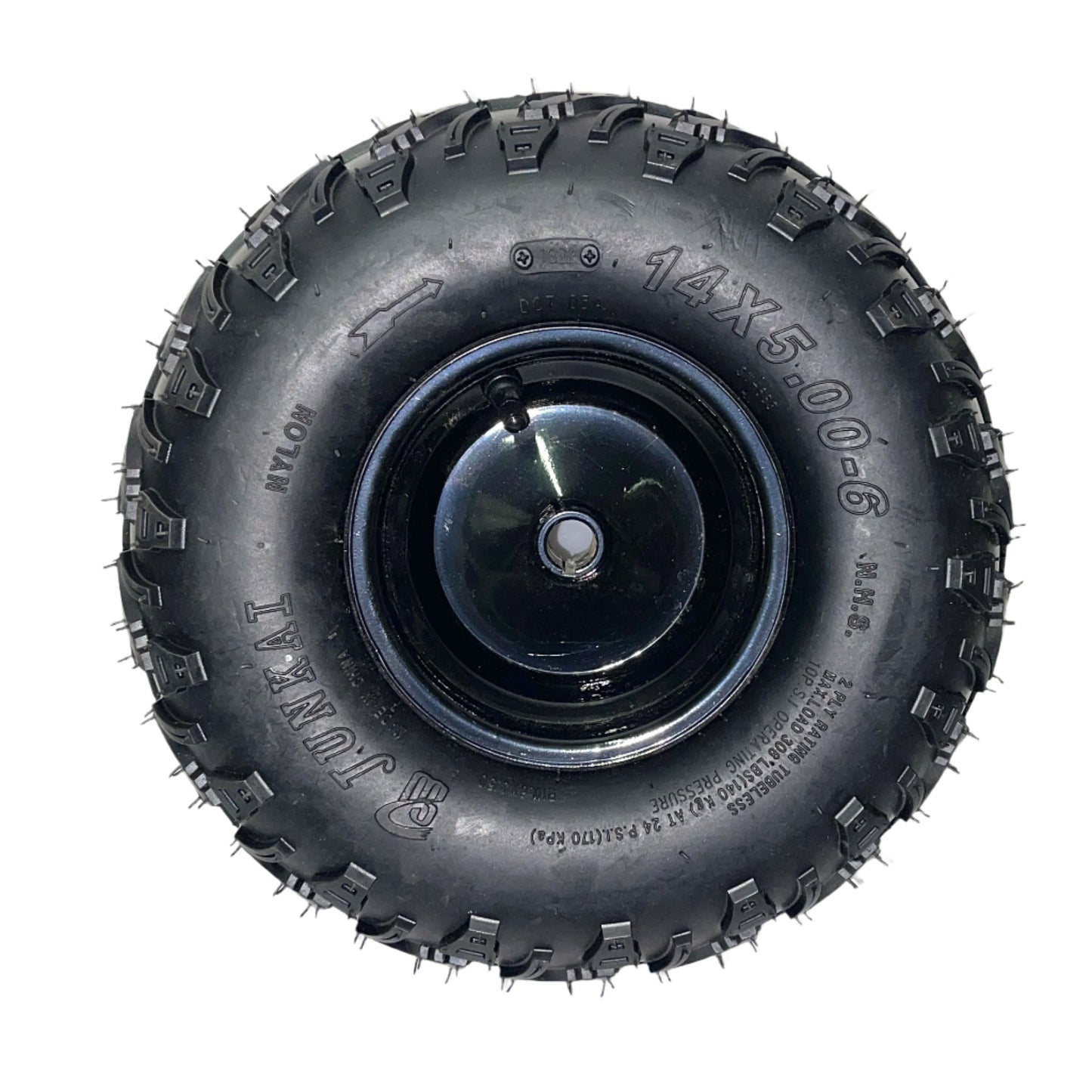 Right Rear Tire Assembly - 1 Seat Go Kart (Gas & EV)