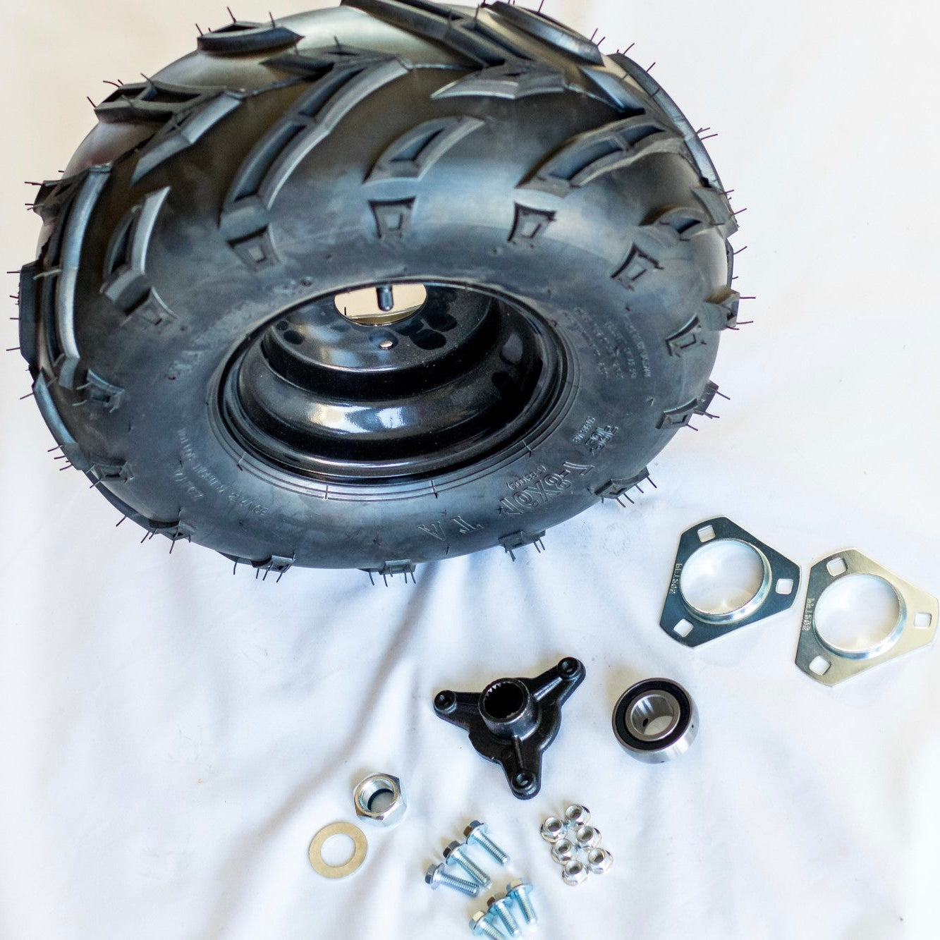 Rear Passenger Side Tire Assembly - 2 Seat Go Kart (Gas)
