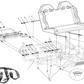 Seat Belt Assembly -  2 Seat Go Kart (Gas & EV)