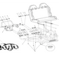 Rear Swing Arm Assembly - 2 Seat Go Kart (Gas)