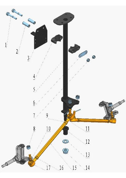 Steering Column - ATV Electric (Utility & Sport)