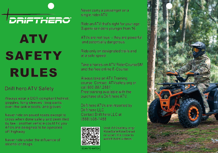 ATV - SAFETY POSTER