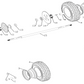 Front Tire - 1 Seat Go Kart (Gas & EV)