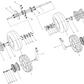 Front Passenger Side Tire Assembly - 2 Seat Go Kart (Gas & EV)