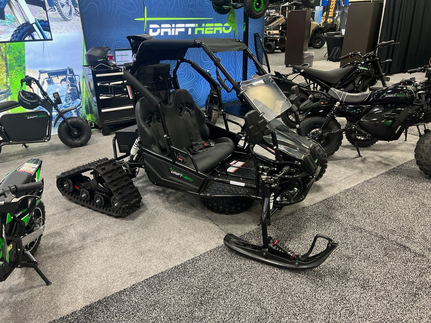 Snow Track Conversion - 2 Seat Go Kart