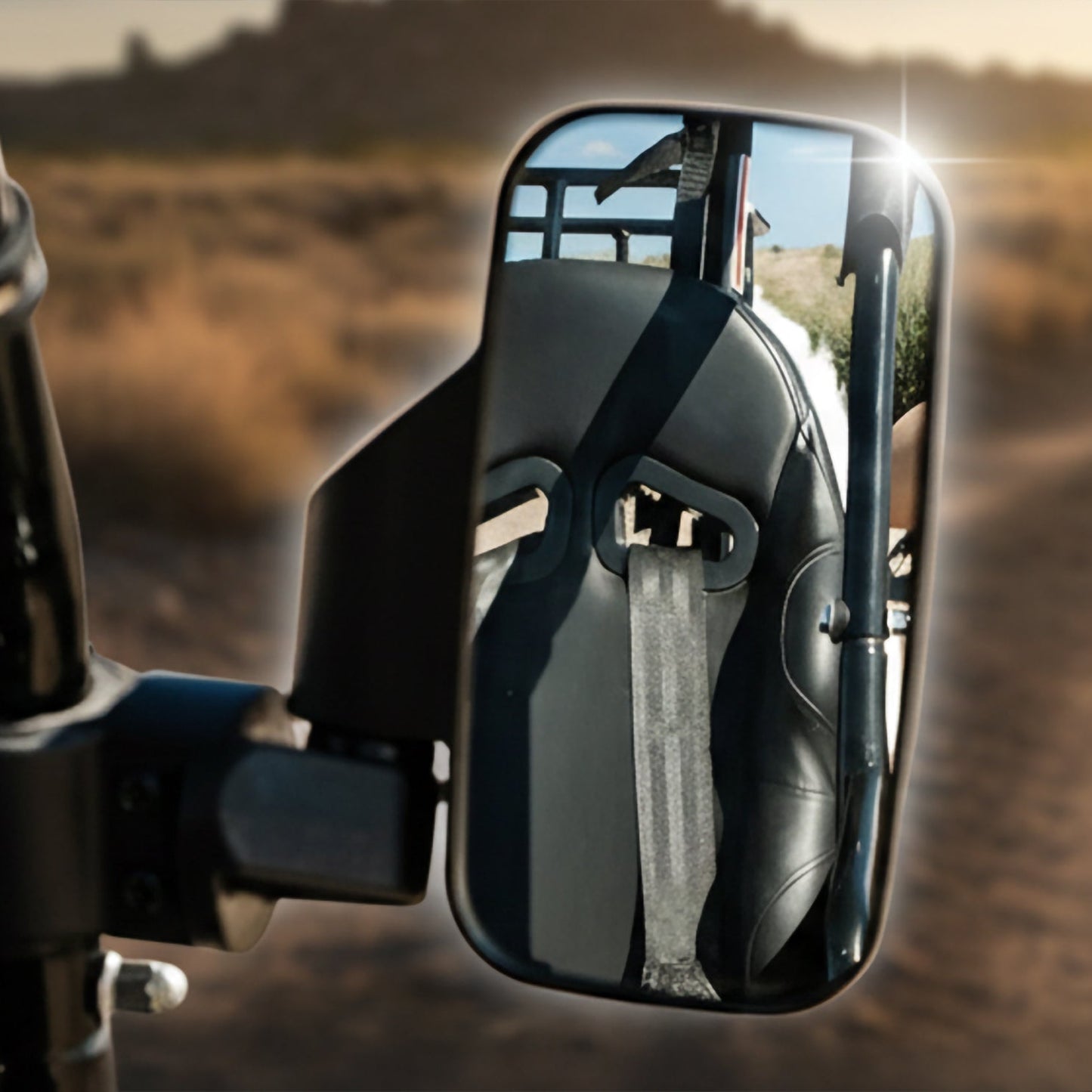 Side View Mirrors - 2 Seat Go Kart (Gas & EV)