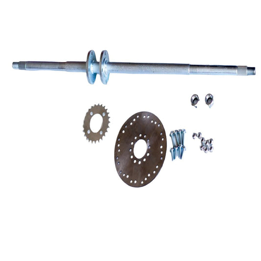Rear Axel Assembly - 2 Seat Go Kart (Gas)