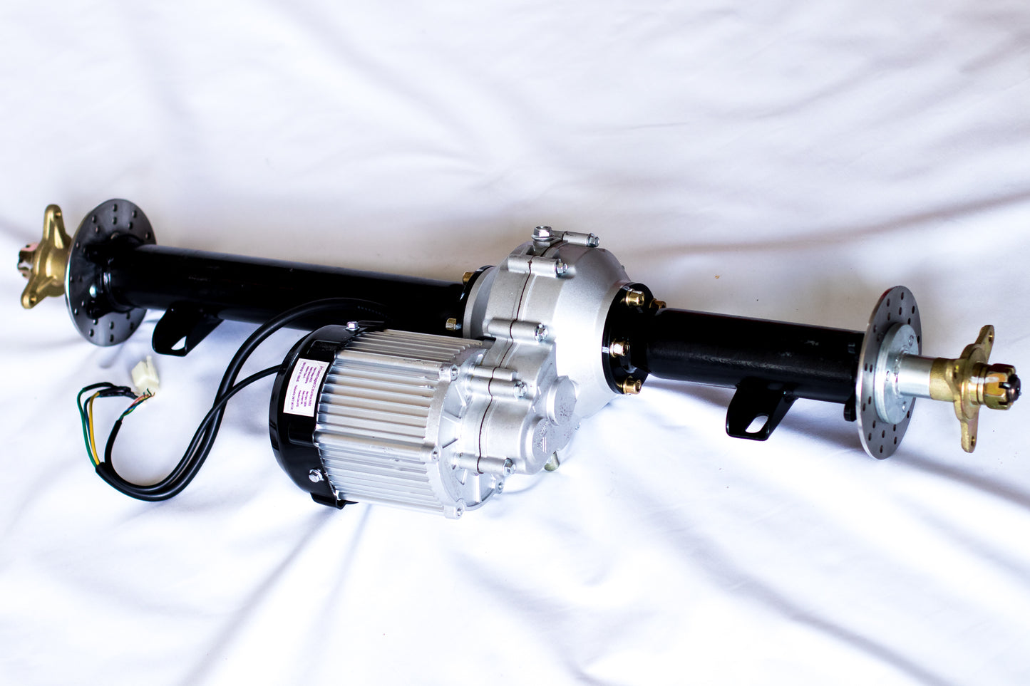 Rear Motor Axle Assembly - 2 Seat Go Kart (EV)