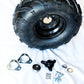 Rear Driver Side Tire Assembly - 2 Seat Go Kart (Gas)