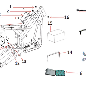 Brushless Motor 48V/1500W - 1500W Dirt Bike