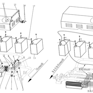 Charging Port - 2 Seat Go Kart (EV)
