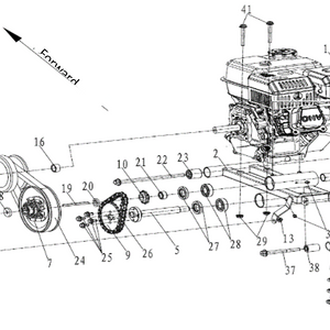 Engine Bearing (Set) - 2 Seat Go Kart (Gas)