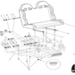 Rear Swing Arm Assembly - 2 Seat Go Kart (EV)