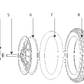 Front Wheel Spacer Right - 1500W & 1000W Dirt Bike