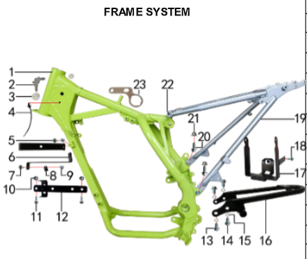 Battery Box - 150DH & 230DH Gas Dirt Bike