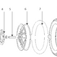 Front Wheel Inner Tube - 1000W Dirt Bike