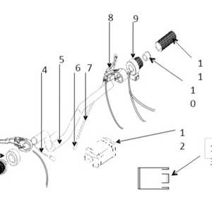 Brake Cable End Cap - 1500W & 1000W Dirt Bike
