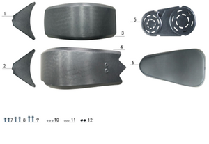 Bolt 22*8*9 6pc - 212cc Gas Mini Bike