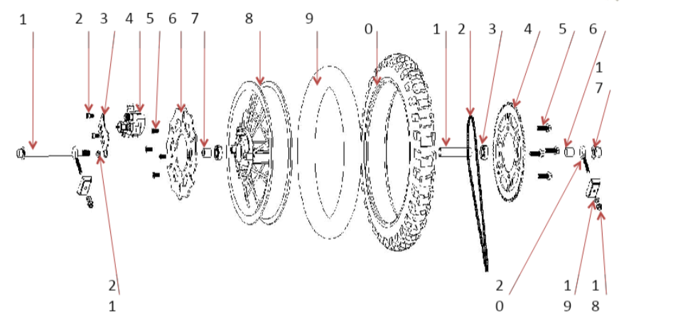 Chain - 1500W Dirt Bike