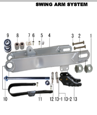 Chain Slider - Dirt Bike (Gas 125cc)