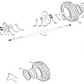 Rear Tire - 1 Seat Go Kart (Gas & EV)